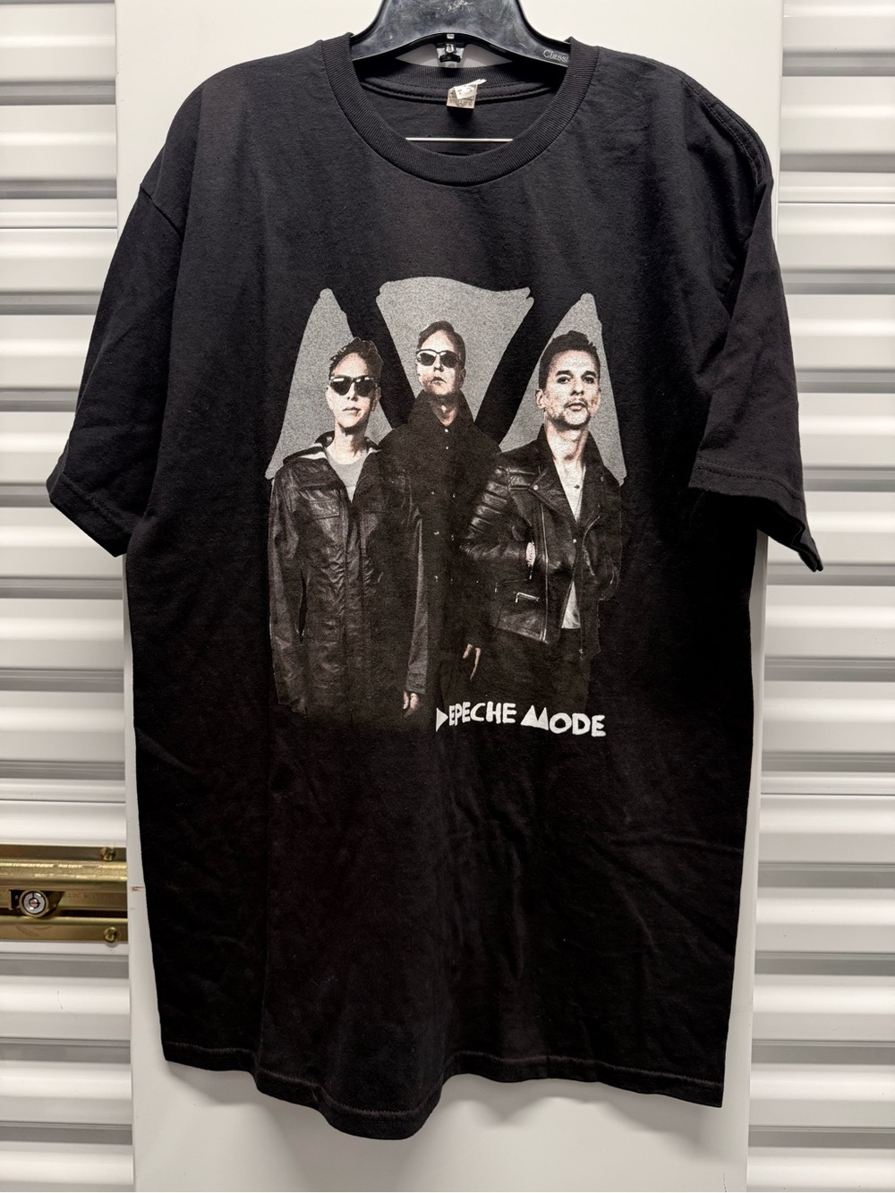 Depeche Mode Concert 2013 Black Graphic Band Tee - Men's Shirt L